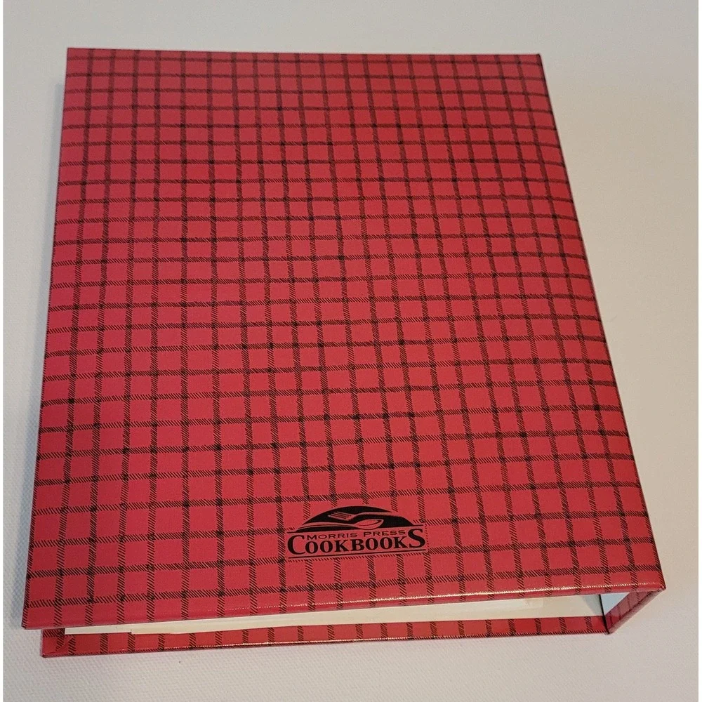 Homemade from The Heart Cookbook Sacred Heart School Red Plaid 2006 Conroe Texas